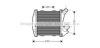 AVA QUALITY COOLING MCA4004 Intercooler, charger